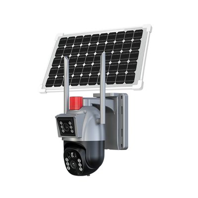 Cámara de seguridad solar de 1080p con vista panorámica de 360