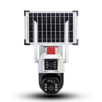 Cámara de seguridad WiFi exterior a prueba de intemperie Cámara de seguridad solar con acceso remoto