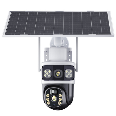 Cámara de seguridad de 1080p con energía solar con cámara de vigilancia de conectividad inalámbrica