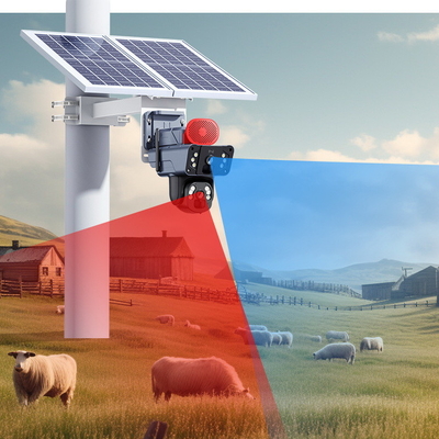 Cámara solar IP inalámbrica 1080P resistente a la intemperie Seguridad exterior Cámara solar inalámbrica