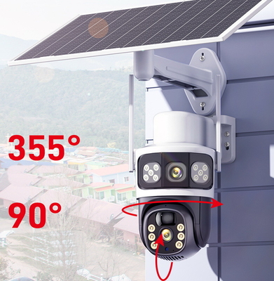 1080p Cámara de energía solar inalámbrica de seguridad exterior/interior Apoyo a la aplicación móvil