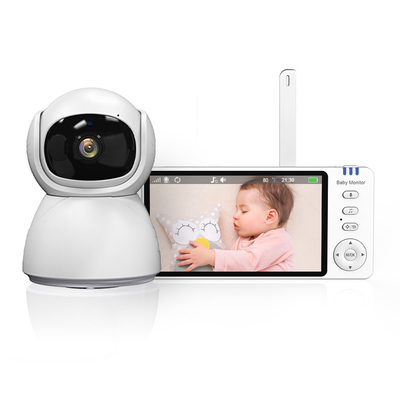 WiFi habilitado 1080p HD cámara de bebé con nube y almacenamiento de tarjetas SD cámara de monitor de bebé