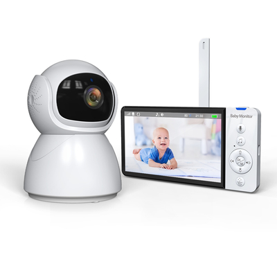1080p 2.4GHz FHSS Baby Camera con detección de movimiento de control de aplicación y audio bidireccional