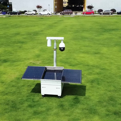 Trailer de cámara de seguridad solar inalámbrica con resolución 1080p